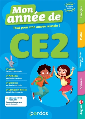 Mon année de CE2 : tout pour une année réussie ! : conforme au programme - Aline Clavier