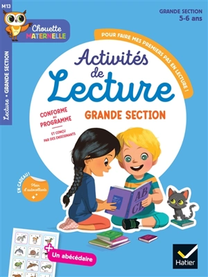 Activités de lecture pour faire mes premiers pas en lecture ! : grande section, 5-6 ans : conforme au programme - Albert Cohen