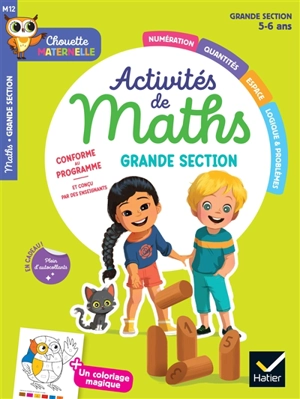 Activités de maths : grande section, 5-6 ans : conforme au programme - Florence Doutremepuich