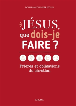Jésus, que dois-je faire ? : prières et obligations du chrétien - François-Xavier Pecceu