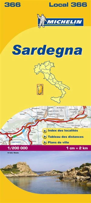 CARTE DEPARTEMENTALE SARDEGNA - Collectif