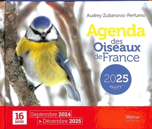 Agenda des oiseaux de France 2025 - Audrey Zubanovic-Perfumo