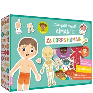 Le corps humain : mon petit coffret aimanté - Lydia Sanchez Marco