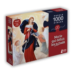 Puzzle de prière Marie qui défait les noeuds - Association Marie de Nazareth