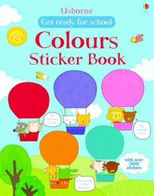 First colours sticker book - Hannah Wood