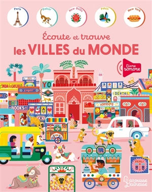 Ecoute et trouve les villes du monde - Julie Mercier