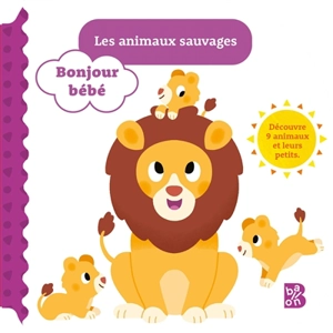 Les animaux sauvages : découvre 9 animaux et leurs petits - Carlo Beranek