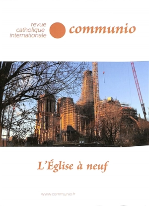 Communio, n° 291-292. L'Eglise à neuf