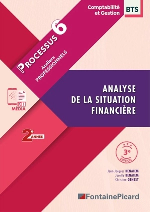 Analyse de la situation financière : BTS comptabilité et gestion 2e année : processus 6, ateliers professionnels - Jean-Jacques Benaïem