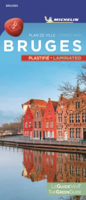 PLANS DE VILLE MICHELIN EUROPE - PLAN BRUGES (PLASTIFIE / LAMINATED) - Collectif