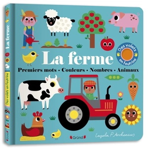 La ferme : premiers mots, couleurs, nombres, animaux - Ingela Peterson Arrhenius