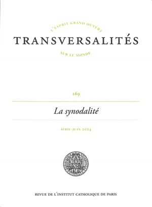 Transversalités, n° 169. La synodalité