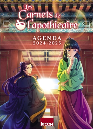 Agenda Les Carnets de l'apothicaire 2024-2025 - Natsu Hyuuga