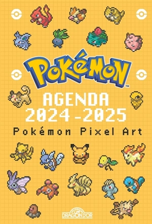 Pokémon : Agenda 2024-2025 : Pixels - The Pokémon Company