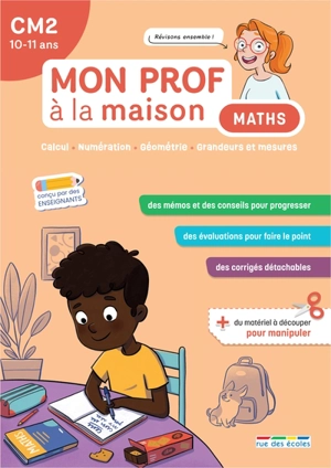 Maths CM2, 10-11 ans : calcul, numération, géométrie, grandeurs et mesures - Camille Denoël