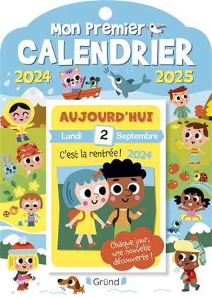 Mon premier calendrier 2024-2025 - Maîtresse Manon