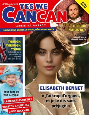 Yes we cancan : cahier de vacances : 150 jeux pour garder le niveau, même en vacances. Vol. 1. Spécial anglais - Marion McGuinness