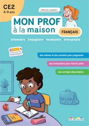 Français CE2, 8-9 ans : grammaire, conjugaison, vocabulaire, orthographe - Camille Denoël