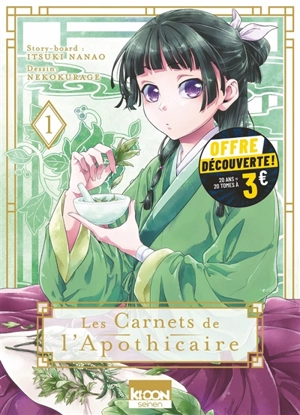 Les carnets de l'apothicaire. Vol. 1 - Itsuki Nanao