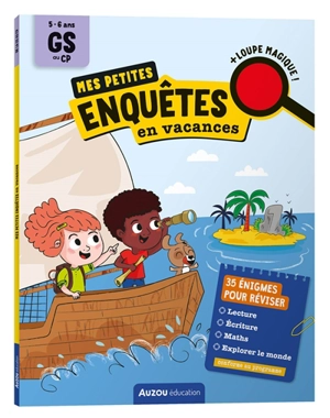 Mes petites enquêtes en vacances : 5-6 ans, GS au CP : conforme au programme - Maud Letellier