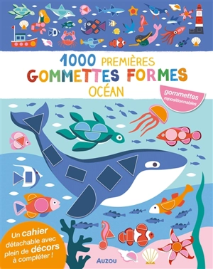 Océan : 1.000 premières gommettes formes - Nadia Taylor