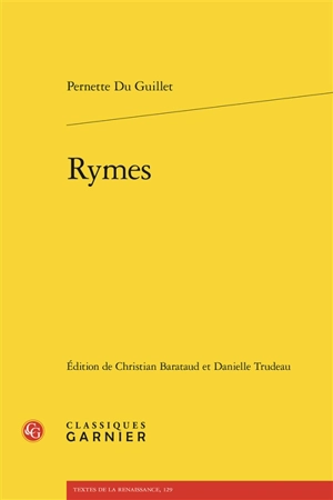 Rymes - Pernette Du Guillet