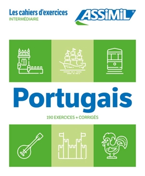 Portugais : intermédiaire : 190 exercices + corrigés - Lisa Valente Pires