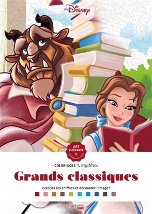 Coloriages mystères Disney : grands classiques - Walt Disney company