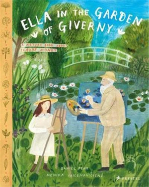 Ella In The Garden Of Giverny - Daniel Fehr