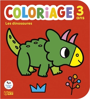 Les dinosaures, 3 ans : coloriage - Marion Billet