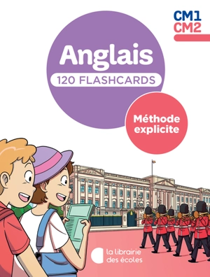 Anglais CM1, CM2 : 120 flashcards - Bénédicte Silvère