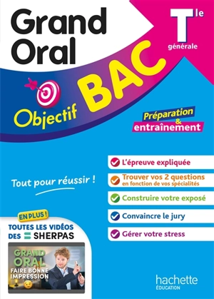 Grand oral terminale générale : préparation & entraînement - Isabelle de Lisle