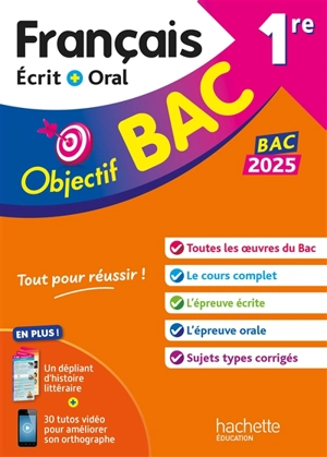 Français écrit + oral 1re : bac 2025 - Sofia Rossignol