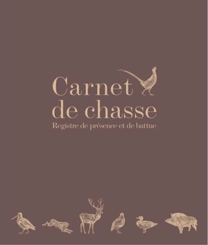 Carnet de chasse : registre de présence et de battue - Lunedit