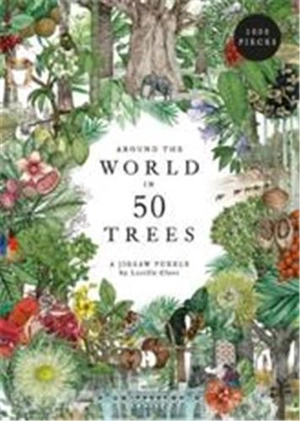 Around the World in 50 Trees A Jigsaw Puzzle - Lucille Clerc