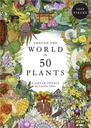 Around the World in 50 Plants A Jigsaw Puzzle - Jonathan Drori