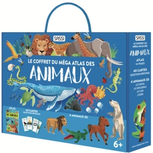 Le coffret du méga atlas des animaux - Giulia Pesavento