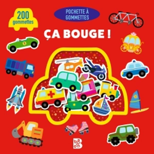 Ça bouge ! : 200 gommettes 3-4 ans