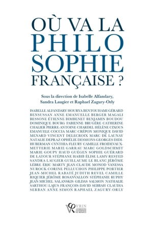 Où va la philosophie française ?