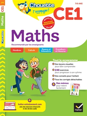 Maths CE1, 7-8 ans : nouveaux programmes - Lucie Domergue