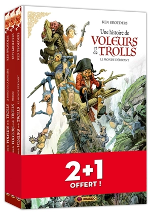 Une histoire de voleurs et de trolls : pack 2 + 1 offert ! - Ken Broeders