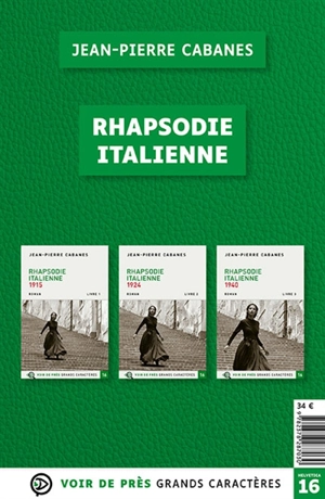 Rhapsodie italienne : offre découverte - Jean-Pierre Cabanes