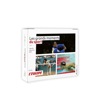 Semainier 2025 : Plus beaux moments de sport. L'Equipe - L'équipe Ludique