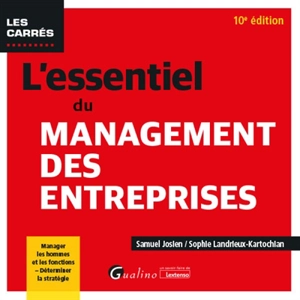 L'essentiel du management des entreprises - Samuel Josien