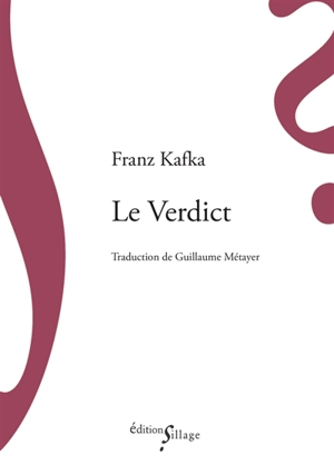 Le verdict - Franz Kafka