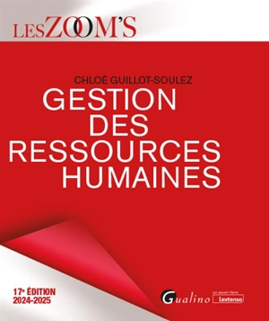 Gestion des ressources humaines : 2024-2025 - Chloé Guillot-Soulez