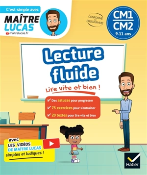 Lecture fluide CM1, CM2 : 10-11 ans - Stéphanie Grison