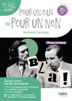 Pour un oui ou pour un non, Nathalie Sarraute : parcours théâtre et dispute - Garance Kutukdjian