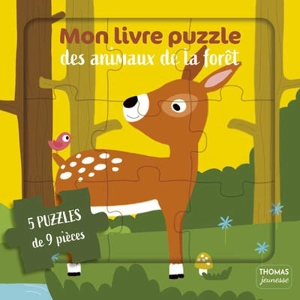 Mon livre puzzle des animaux de la forêt - Isabelle Chauvet