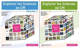 Pack Explorer les Sciences au CM : volumes 1 et 2 (édition 2024)